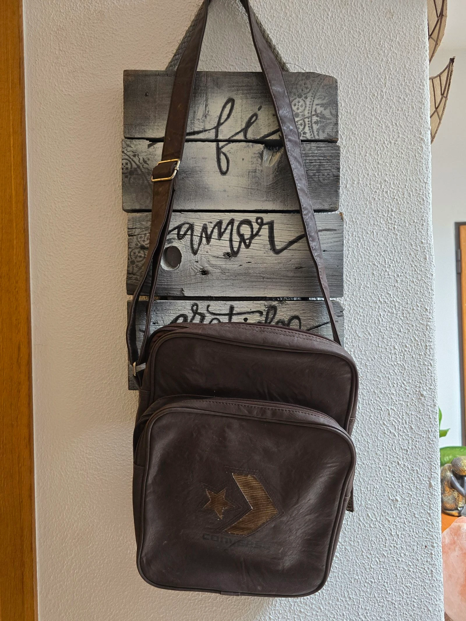 Men's original converse leather bag – photo 2